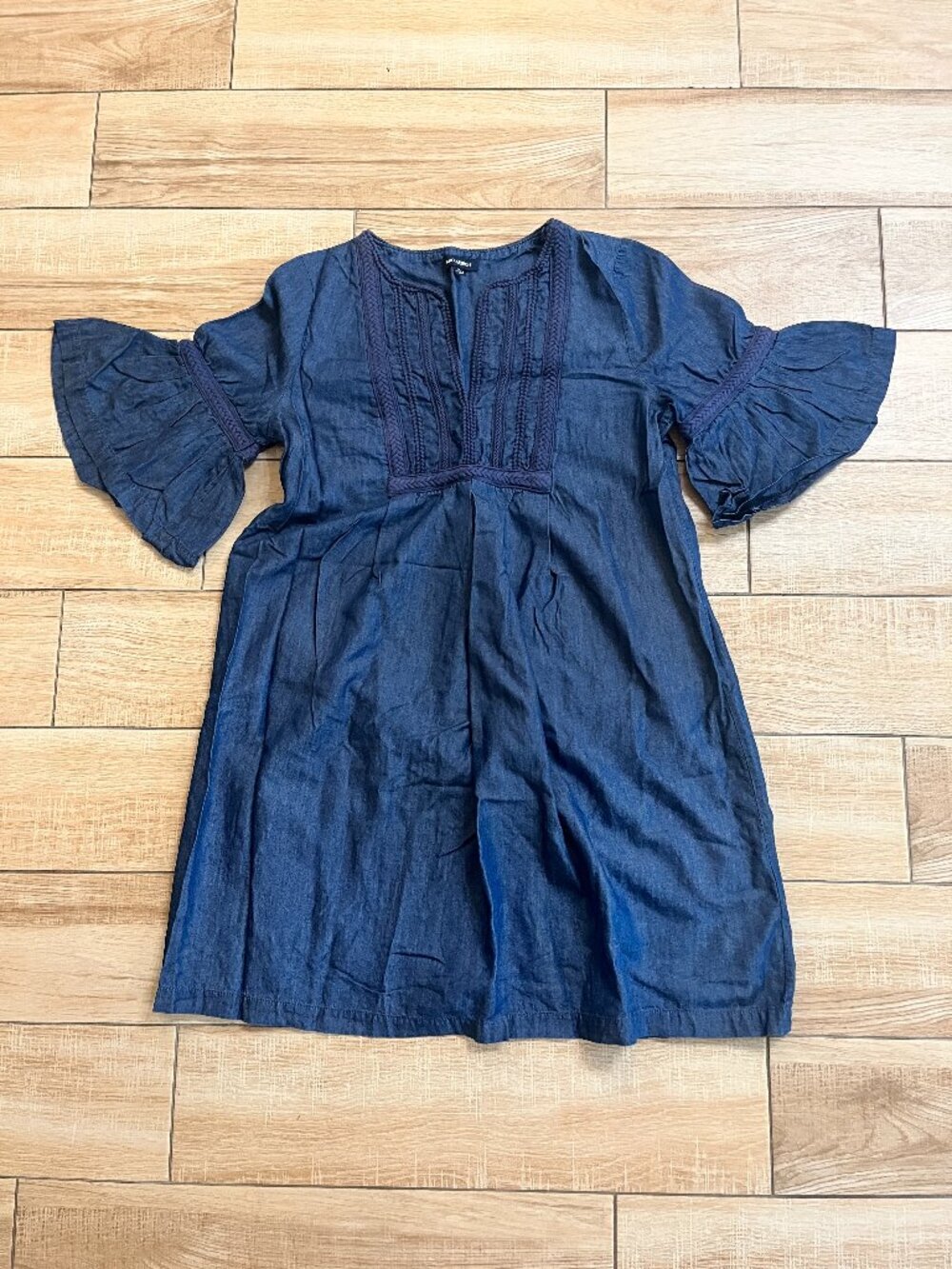 Womens Max Edition Denim Mini Dress - M
